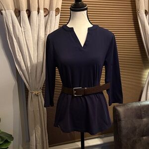 Navy Women's Top